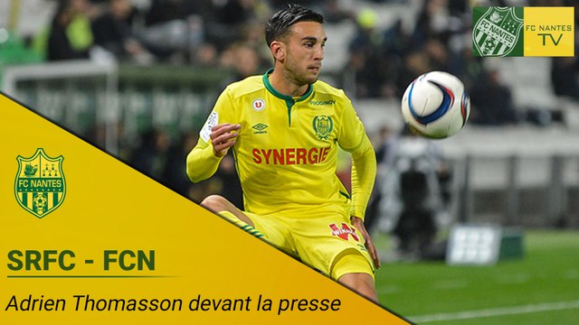 Adrien Thomasson avant SRFC-FCN