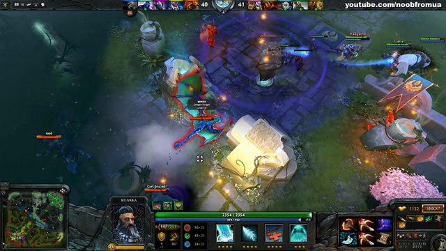 Attacker Kunkka 6900 MMR Pub Gameplay Dota 2