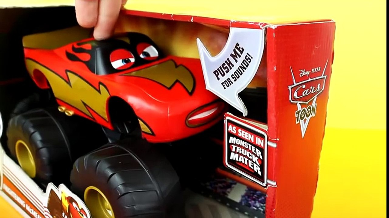 Disney Pixar Cars Lightning McQueen CarsToon Talking Frightning McMean & Mater The Tormentor!