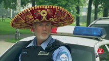 One Cop, Six Hats Prank