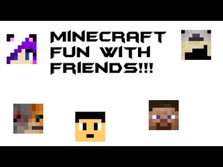 Lets Play Minecraft With Friend's episode 1 Zelenious, MCappuchinopanda, MRmartash, Heath Is Pro