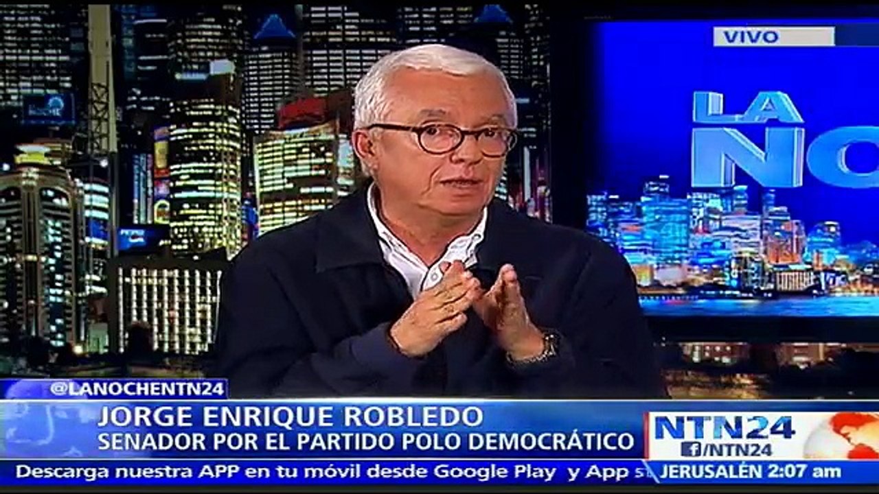 "Queremos la paz, pero sin armas y sin proselitismo armado": Samuel Hoyos a NTN24