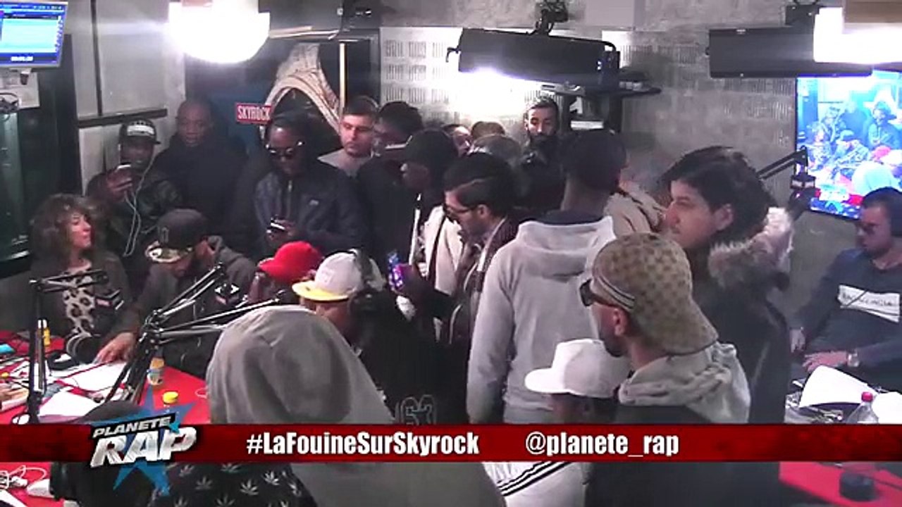 Tino en live dans le Planète Rap de La Fouine !