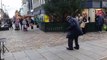 Elderly Man Dances With Christmas Spirit in Middlesbrough (Storyful, Cute)