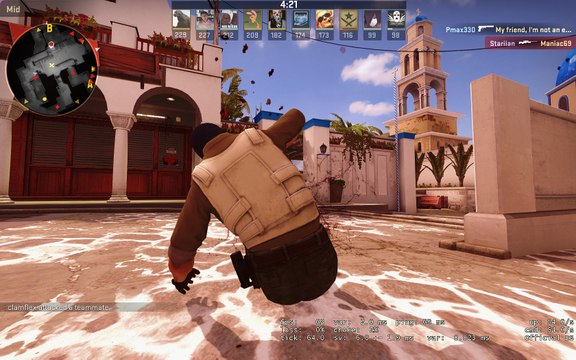 Cs Go - Record MSI AFETERBURNER on ATI Radeon 7950 (TEST)