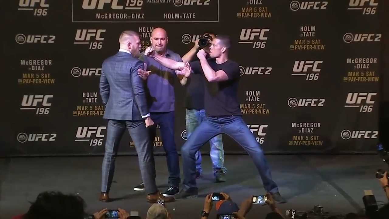 WATCH: Conor McGregor’s Near Brawl