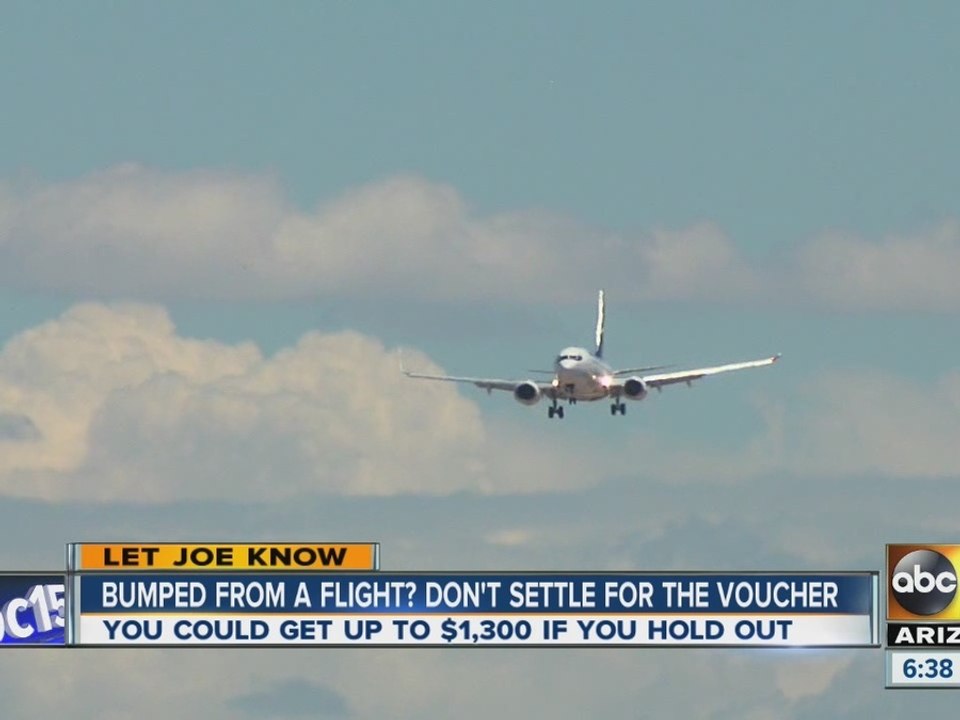 Bumped from a flight?