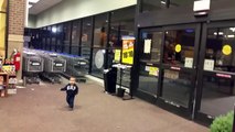Watch This Baby Lose His Mind Seeing Automatic Sliding Doors for the First Time