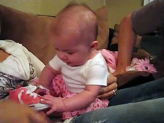 Daddy Scares Baby!!  Very Funny Video! -  LOL