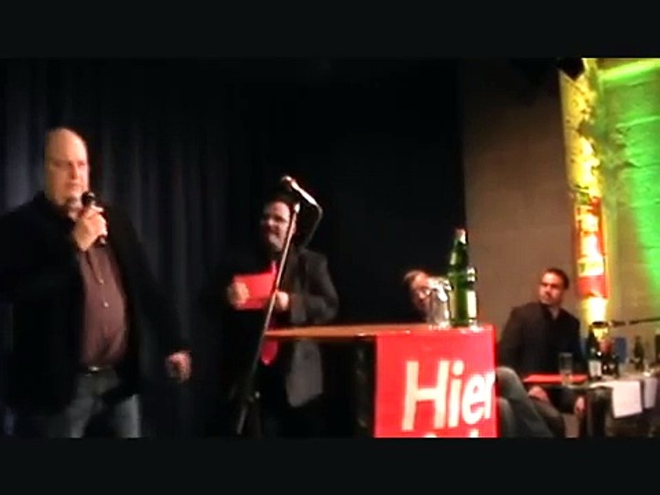 Lutz Schmelzer Veranstaltung am 09.03.2010 im BÜZ Minden
