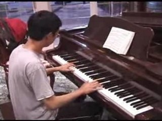 super mario bros theme played on the piano
