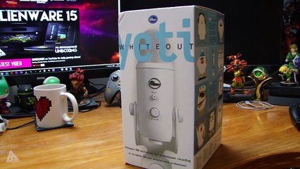 Blue Yeti Whiteout Edition Microphone Unboxing & Preview