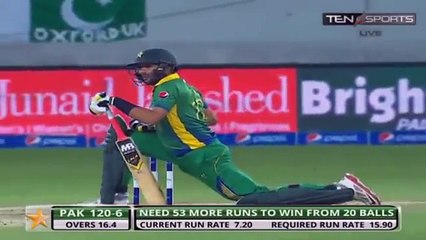 Afridi 24 Runs on 8 Balls vs ENG 27.11.2015