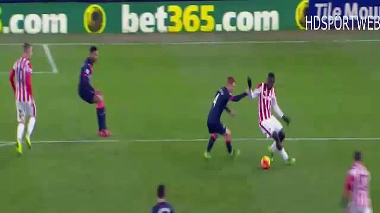 Xherdan Shaqiri Amazing Goal - Stoke City vs Newcastle United 1-0 Premier League 2016