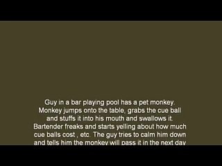 Pet Monkey Joke