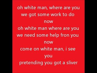 OH WHITE MAN (Scooby Doo Theme Song Parody)