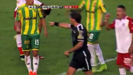 Gol de Díaz. Aldosivi 3 - Argentinos 1. Fecha 2. Campeonato de Primera División 2016