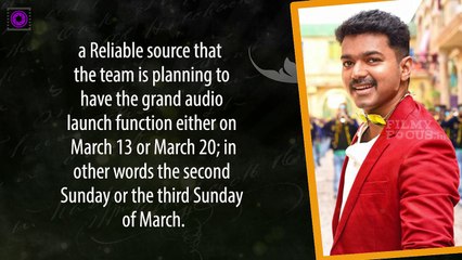 Theri Audio Release Date on March 13 or March 20  Tamil Focus