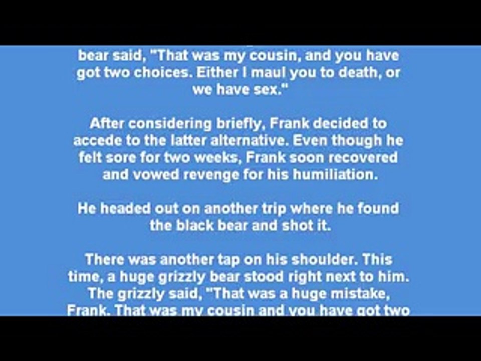 The Bears Joke
