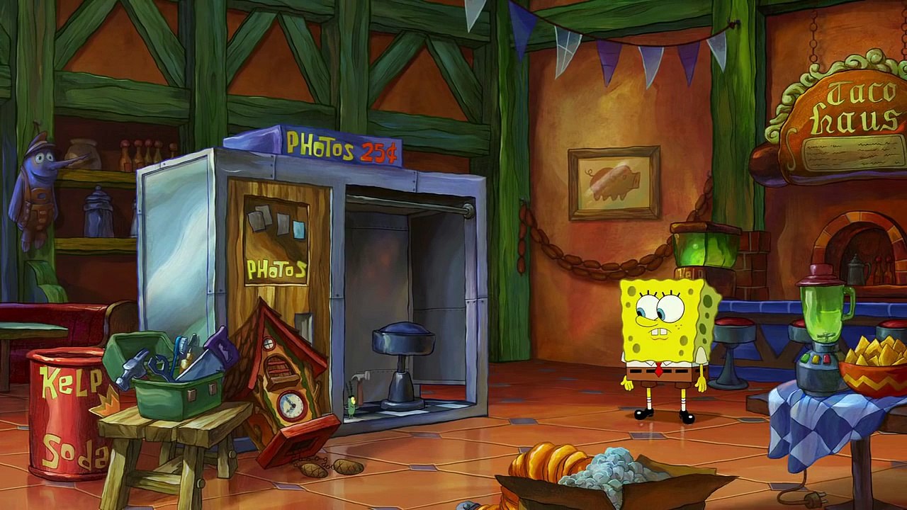 The Spongebob Movie Sponge Out of Water Time Travel video Dailymotion