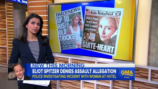 Eliot Spitzer Denies Accusations of Alleged Assault