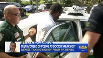 Teen Arrested for Impersonating a Doctor | EXCLUSIVE INTERVIEW