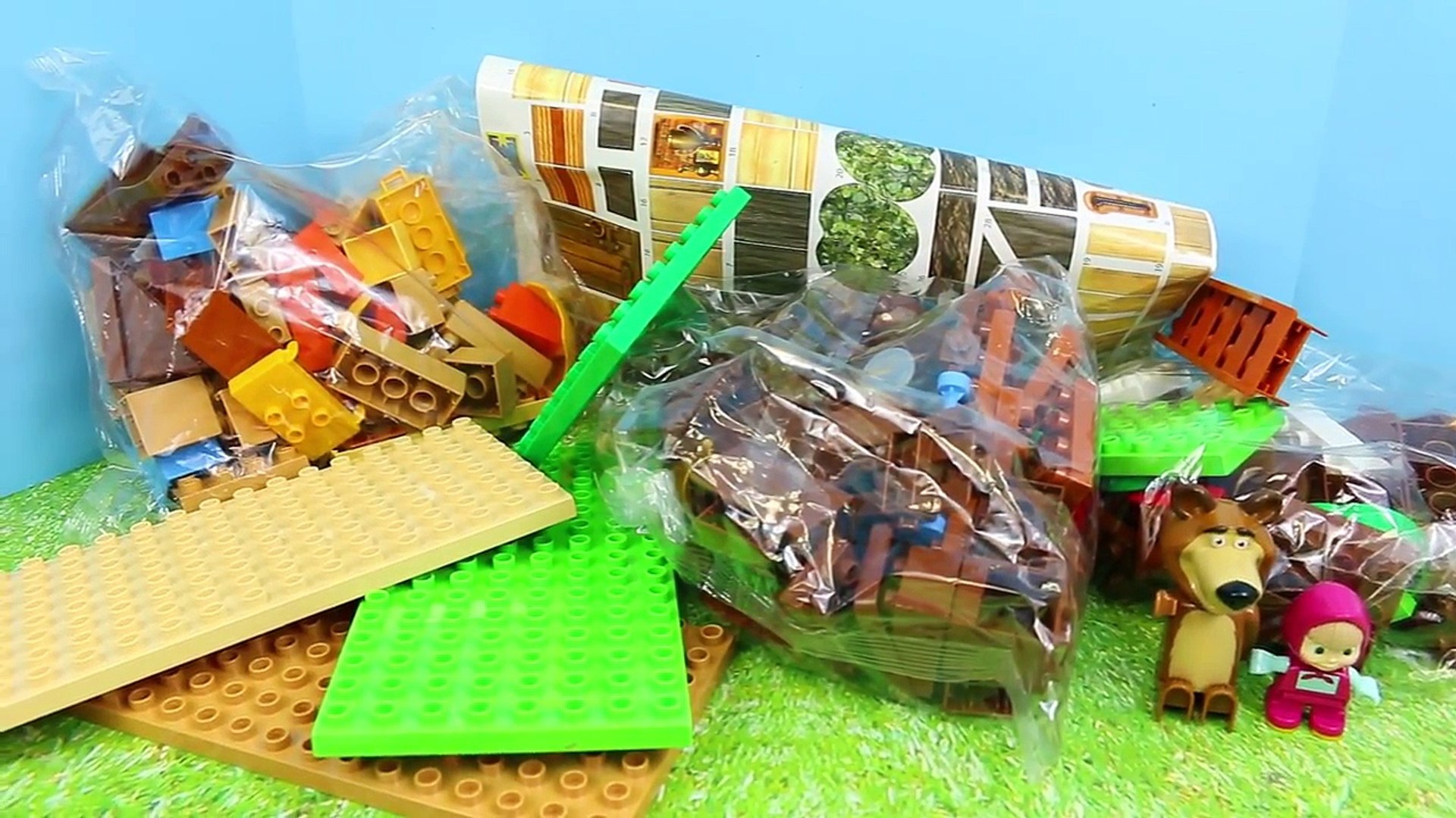 masha and the bear lego set