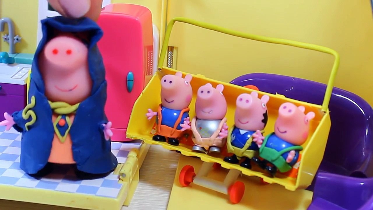 Свинка Пеппа Мультфильм Злая ведьма в доме свинки пеппы Peppa Pig