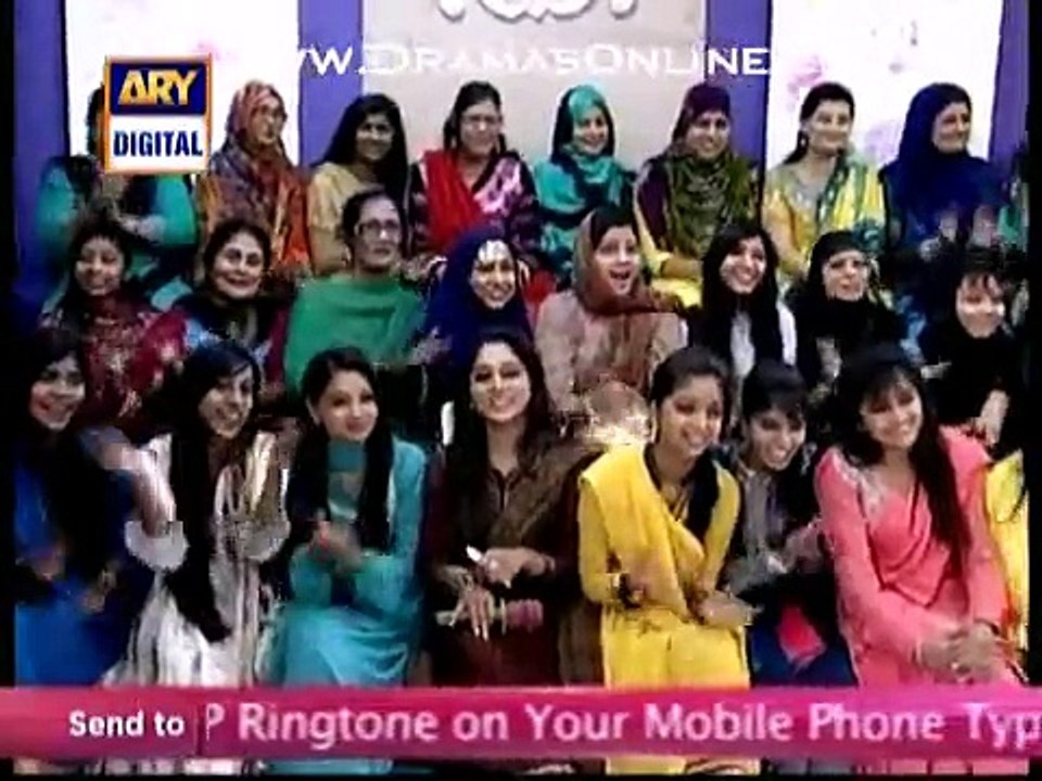 Excellent Tips by Nida Yasir for Reducing Weight in a Live Show - Pakistani Dramas Online in HD