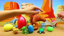 THE GOOD DINOSAUR Giant Surprise Eggs Opening With Arlo, Spot, Butch & Disney Pixar Toys