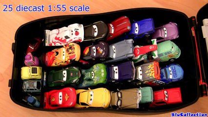 Cars 2 Pop Open Speedway Race Case Playset Disney Pixar Playcase Toys Review by Blucollection