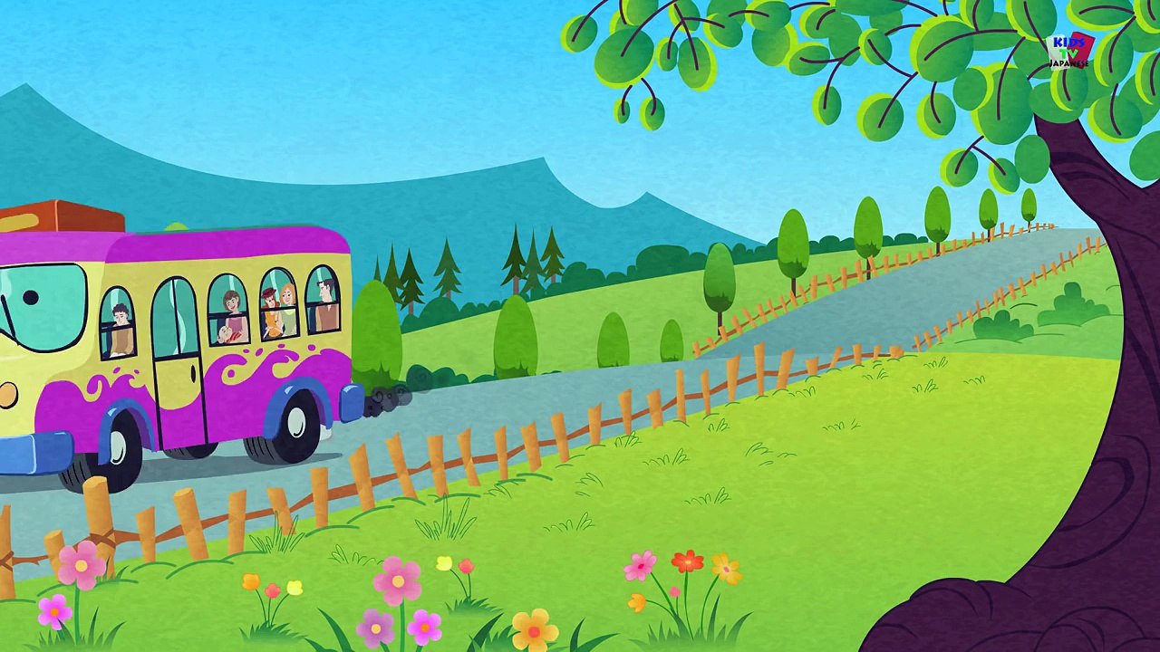 バスの歌 | Wheels On The Bus
