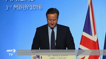 Cameron urges Russia to cease Syria attacks