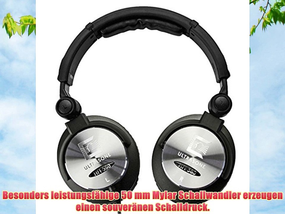 Ultrasone HFI 580 Kopfh?rer schwarz