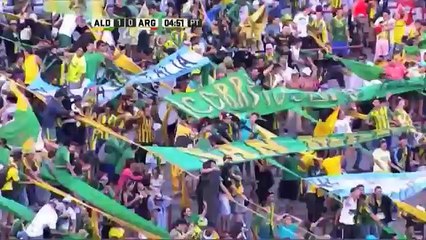 Gol de Galván. Aldosivi 1 - Argentinos 0. Fecha 2. Campeonato de Primera División 2016.