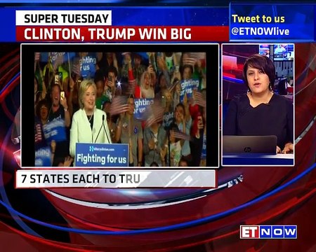 Donald Trump and Hillary Clinton Win Big As US Election Goes National