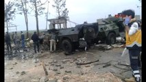 Mardin- Nusaybin? de PKK Bomba Yüklü Araçla Saldırdı: 2 Polis Şehit, 14 Yaralı