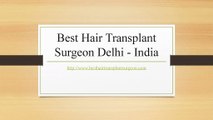 Hair Transplant Surgeon Delhi India | Hair Transplant Clinic Delhi | TheMedSpa.Us