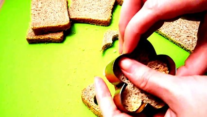 Бутерброды Домики Sandwiches Houses Украшения из сыра и ветчины