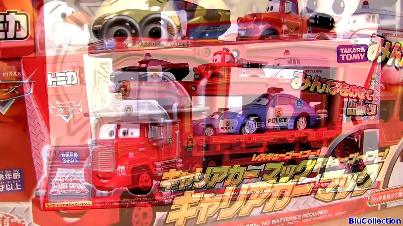 Mack Truck Hauler Tomica Rescue-Go-Go Takara To...