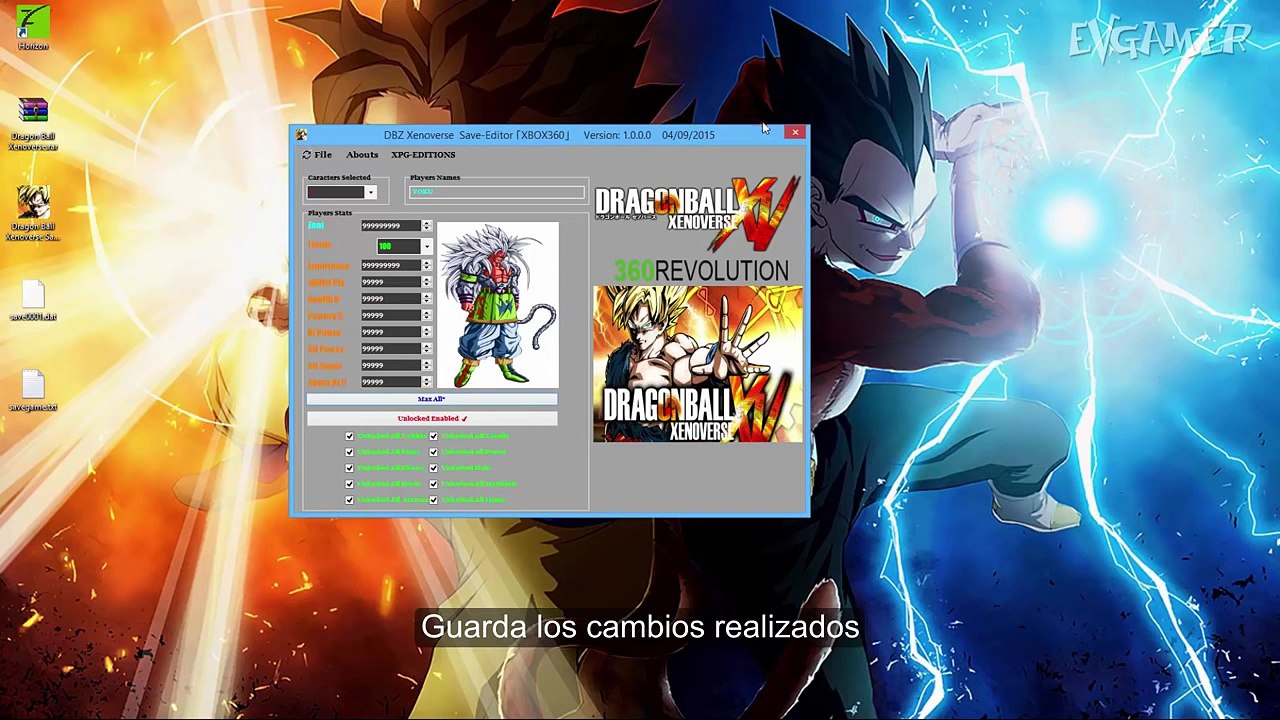 Dragon Ball Xenoverse Save Editor | Xbox 360 Tutorial | Zeni & Toda la  Ropa. – Видео Dailymotion