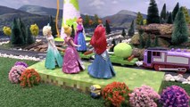 Play Doh Birthday Surprise Peppa Pig Frozen Elsa Anna Cinderella Story Disney Princesses T