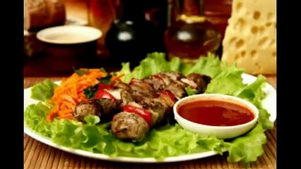 Шашлык из баранины в апельсиновом маринаде