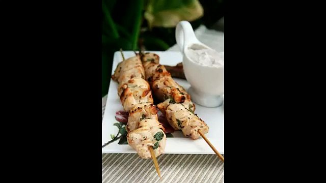 Шашлык в аэрогриле из курицы