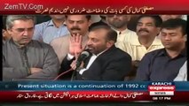 Check Out Bongi Of Farooq Sattar In Press Conference