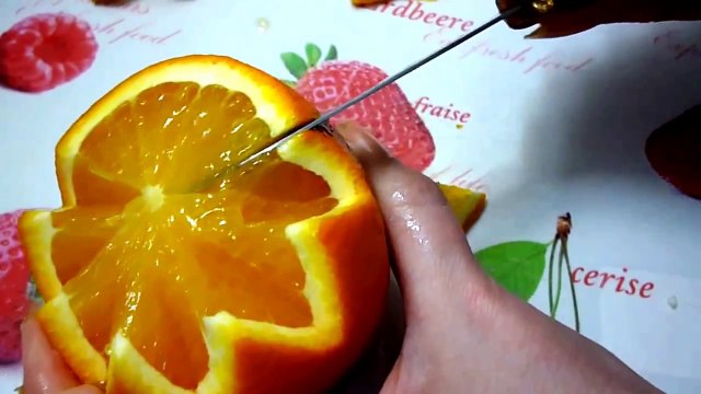 Карвинг апельсина. Украшения из фруктов. Украшения из апельсина! Carving orange