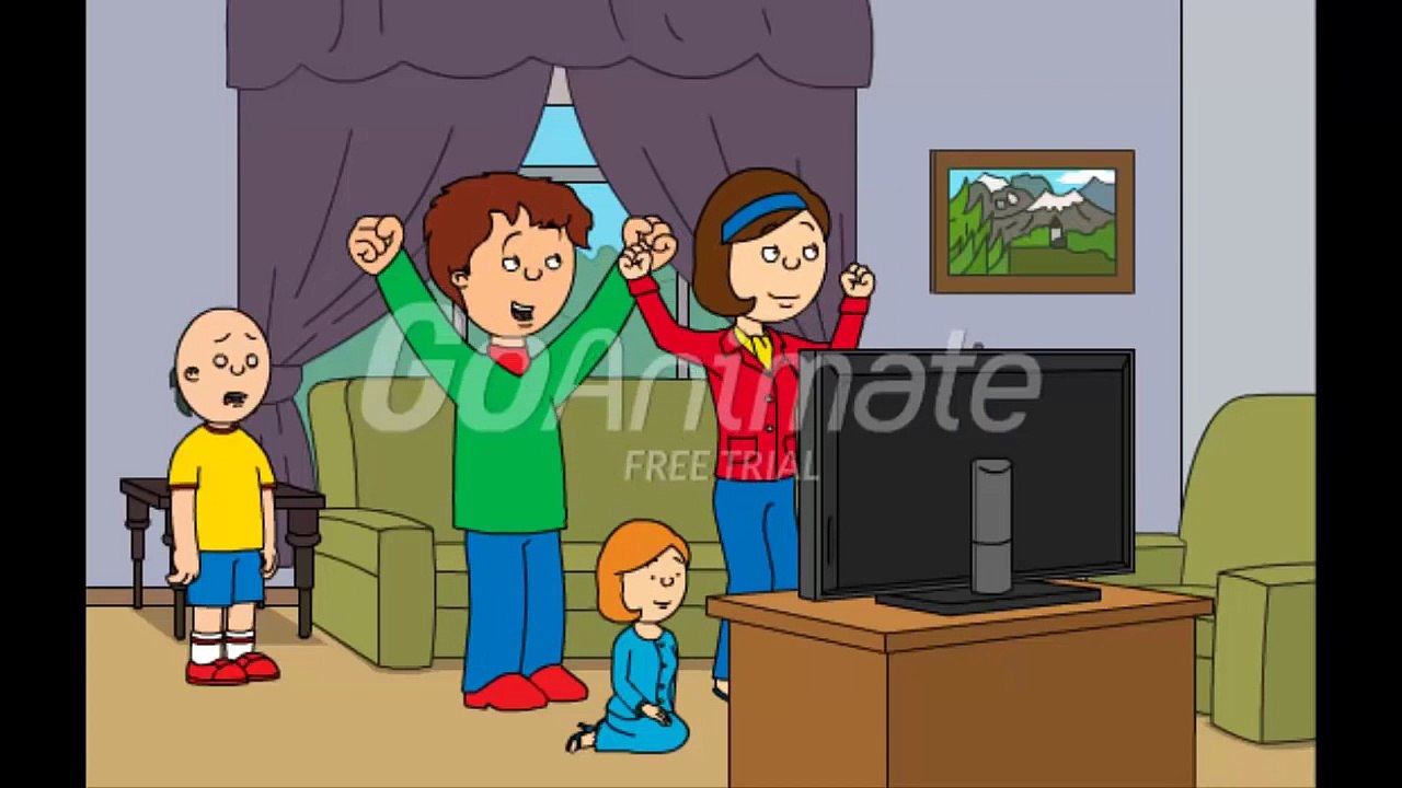 Caillou stops a nuclear bomb / gets grounded