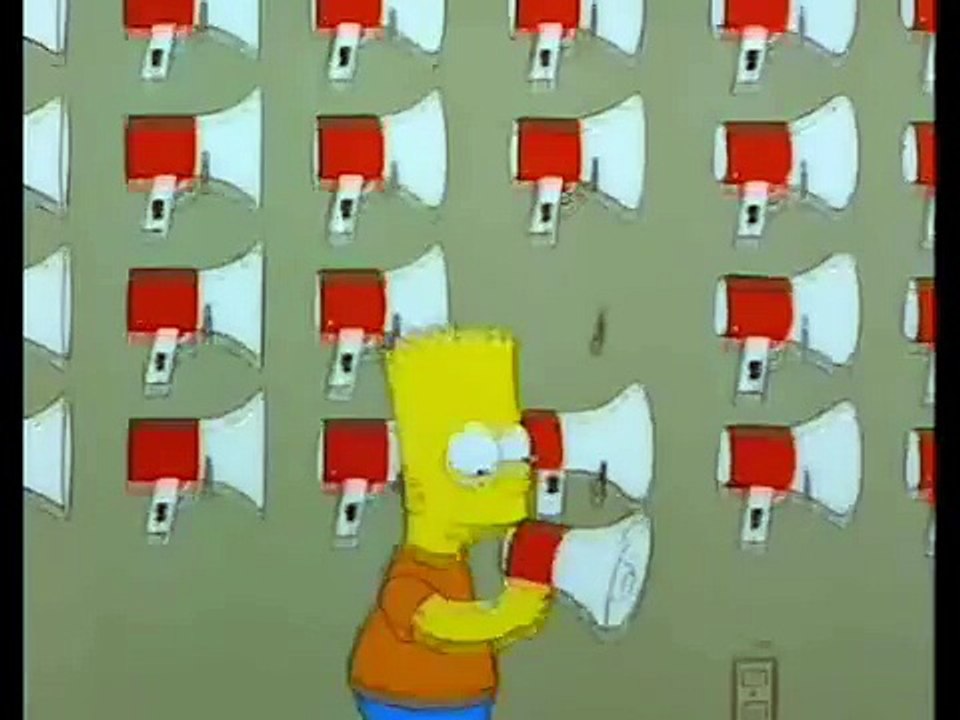 bart-simpson-megaphone-testing-dailymotion-video