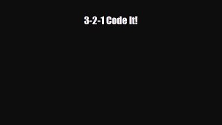 Download 3-2-1 Code It! Free Books