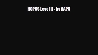 PDF HCPCS Level II - by AAPC Ebook